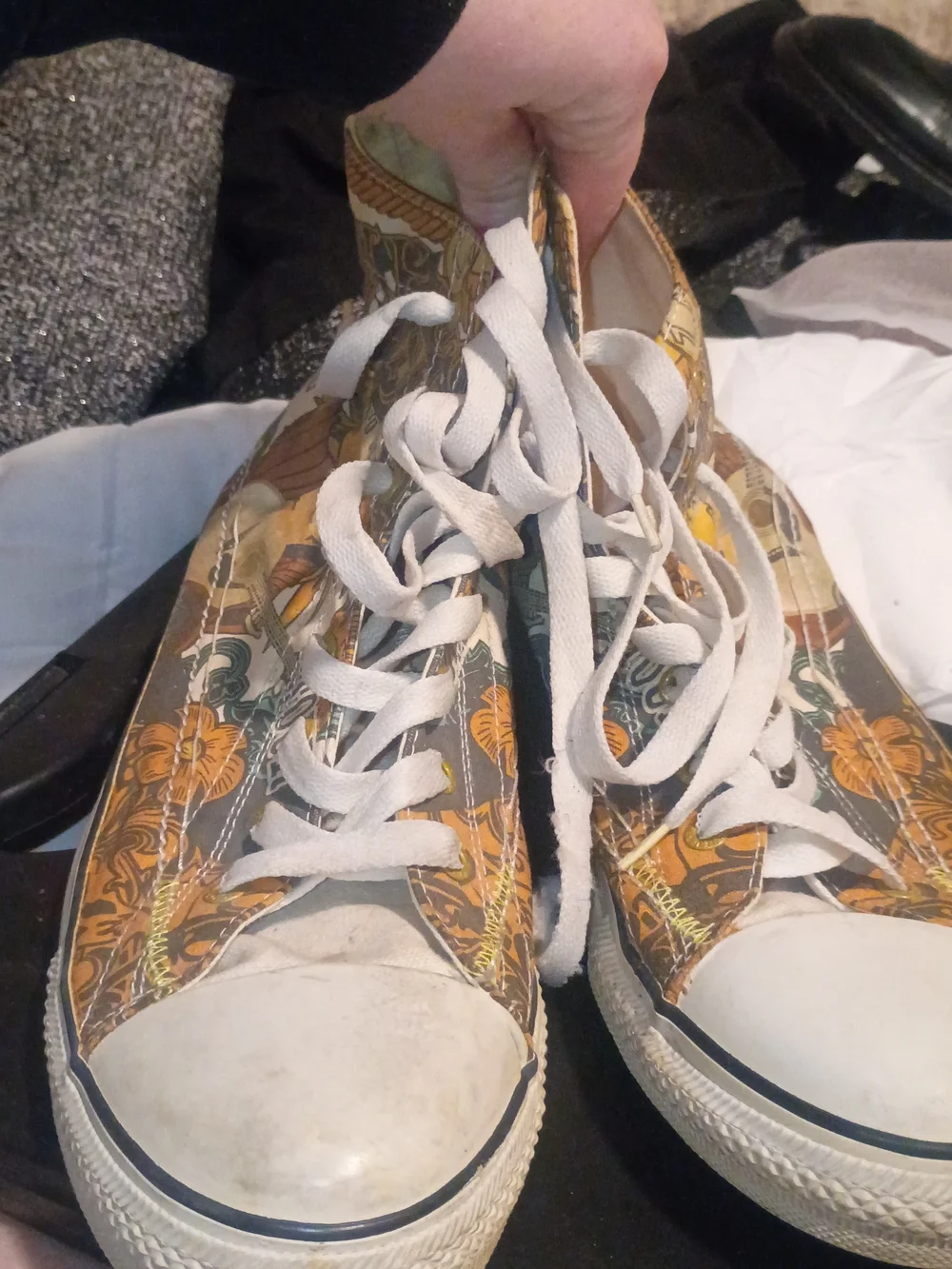 Rare Limited Edition True Religion High Top Canvas Sneakers